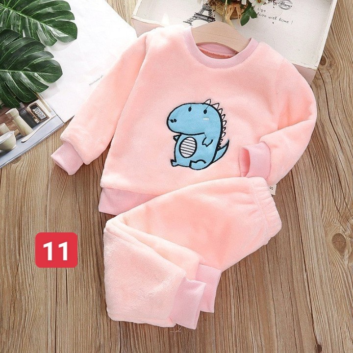 HA384 - BỘ LÔNG MỀM ẤM CHO BÉ