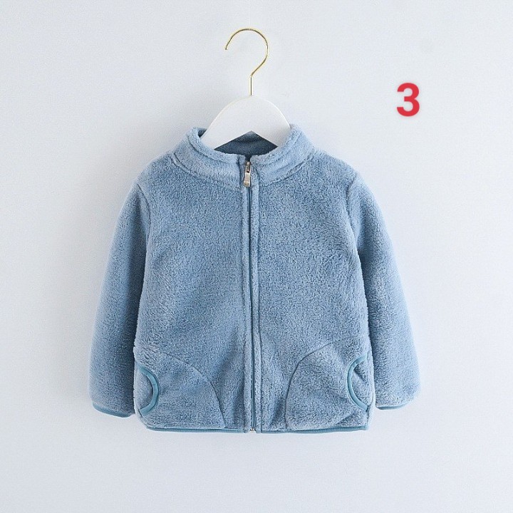 HA383 - ÁO KHOÁC LÔNG CỪU CHO BÉ