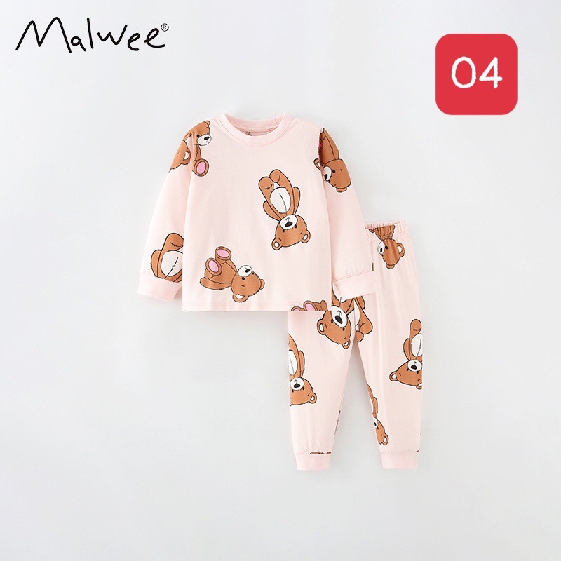 HA382 - BỘ COTTON MẶC NHÀ MALWEE