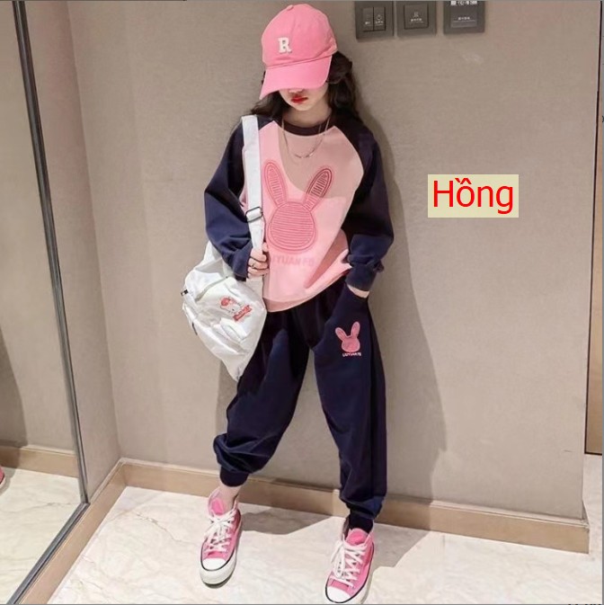 HH985 - BỘ ĐỒ THỂ THAO BÉ GÁI.