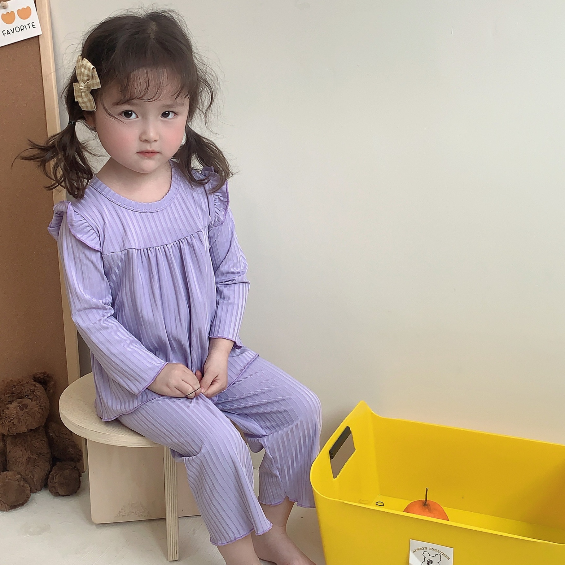 HA1083 - BỘ MẶC NHÀ SIÊU YÊU CHO BÉ GÁI