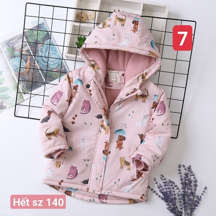 HA1087 - ÁO PARKA CHO BÉ