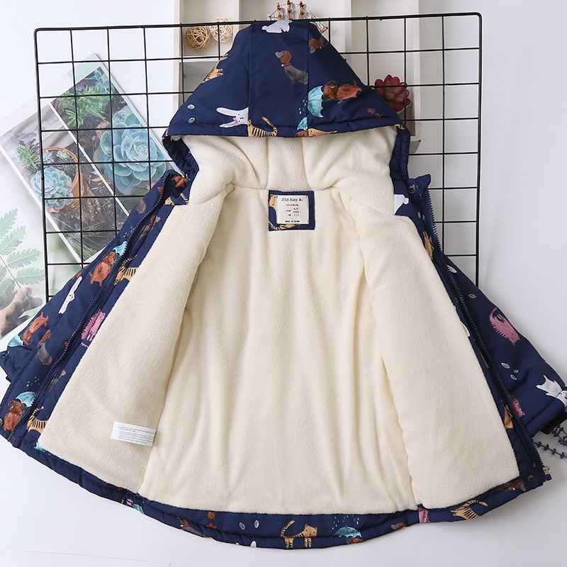 HA1087 - ÁO PARKA CHO BÉ
