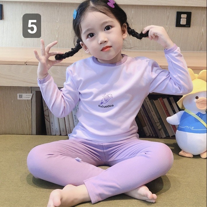 HA1187 - BỘ MẶC NHÀ DÀI TAY BÉ TRAI BÉ GÁI