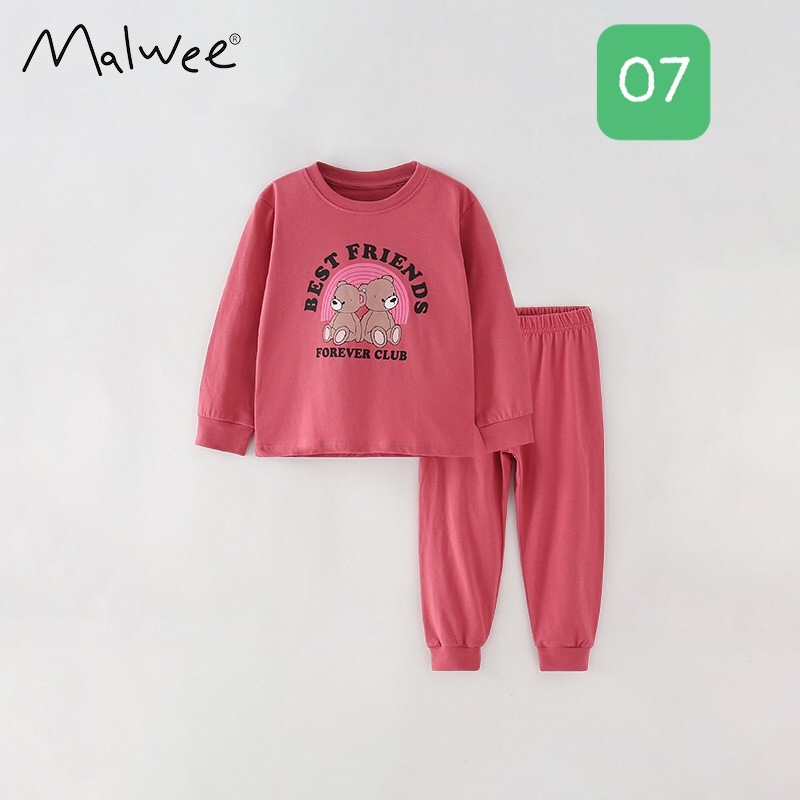 HA1186 - BỘ COTTON MALWEE CHO BÉ