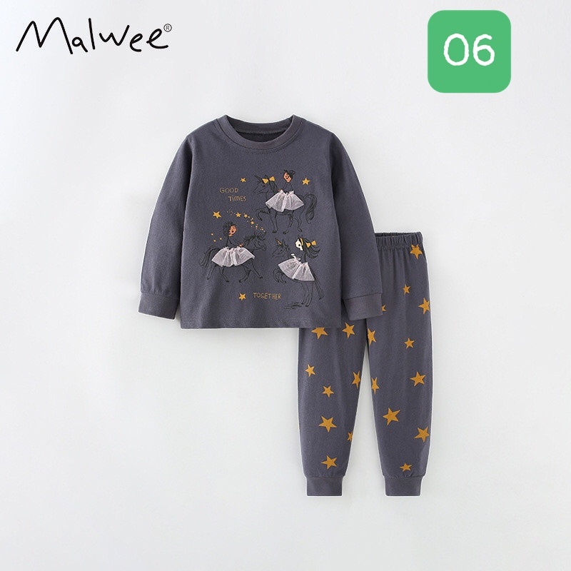 HA1186 - BỘ COTTON MALWEE CHO BÉ