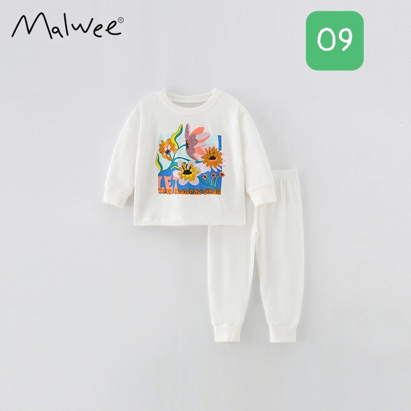 HA1186 - BỘ COTTON MALWEE CHO BÉ