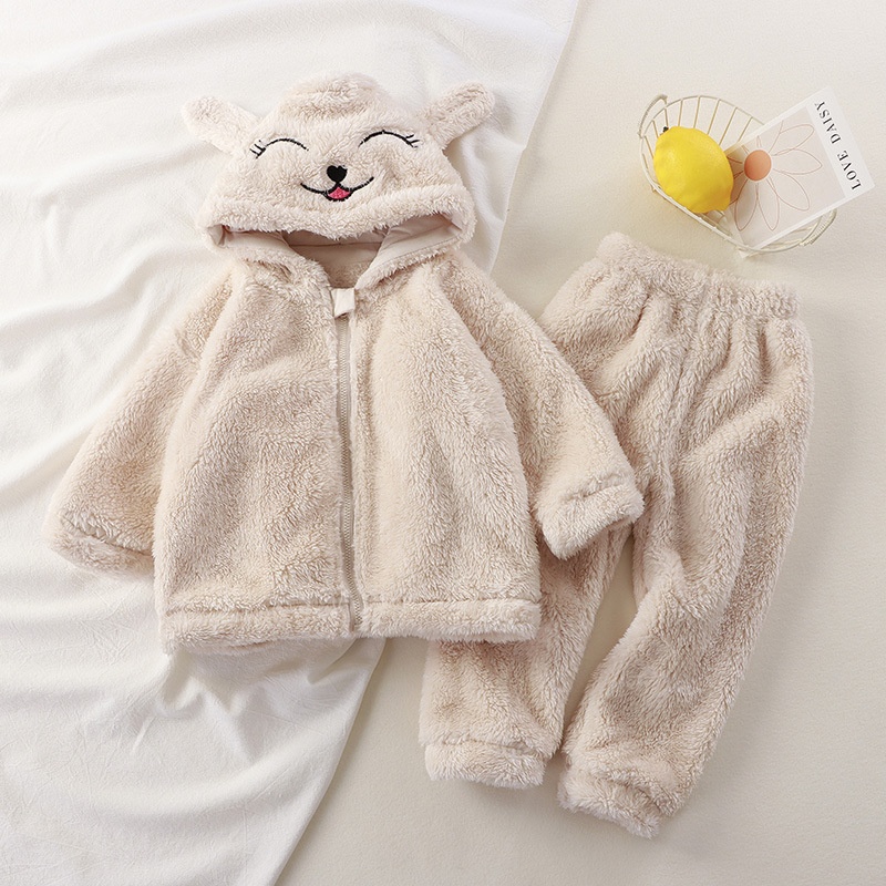 HA1283 - BỘ LÔNG CỪU KÉO KHOÁ QUẢNG CHÂU