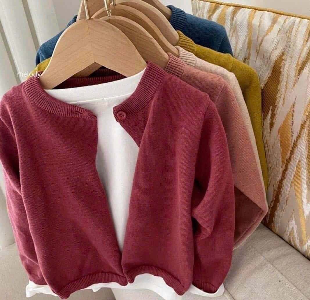 HA11111 - ÁO LEN CARDIGAN CAMPURE