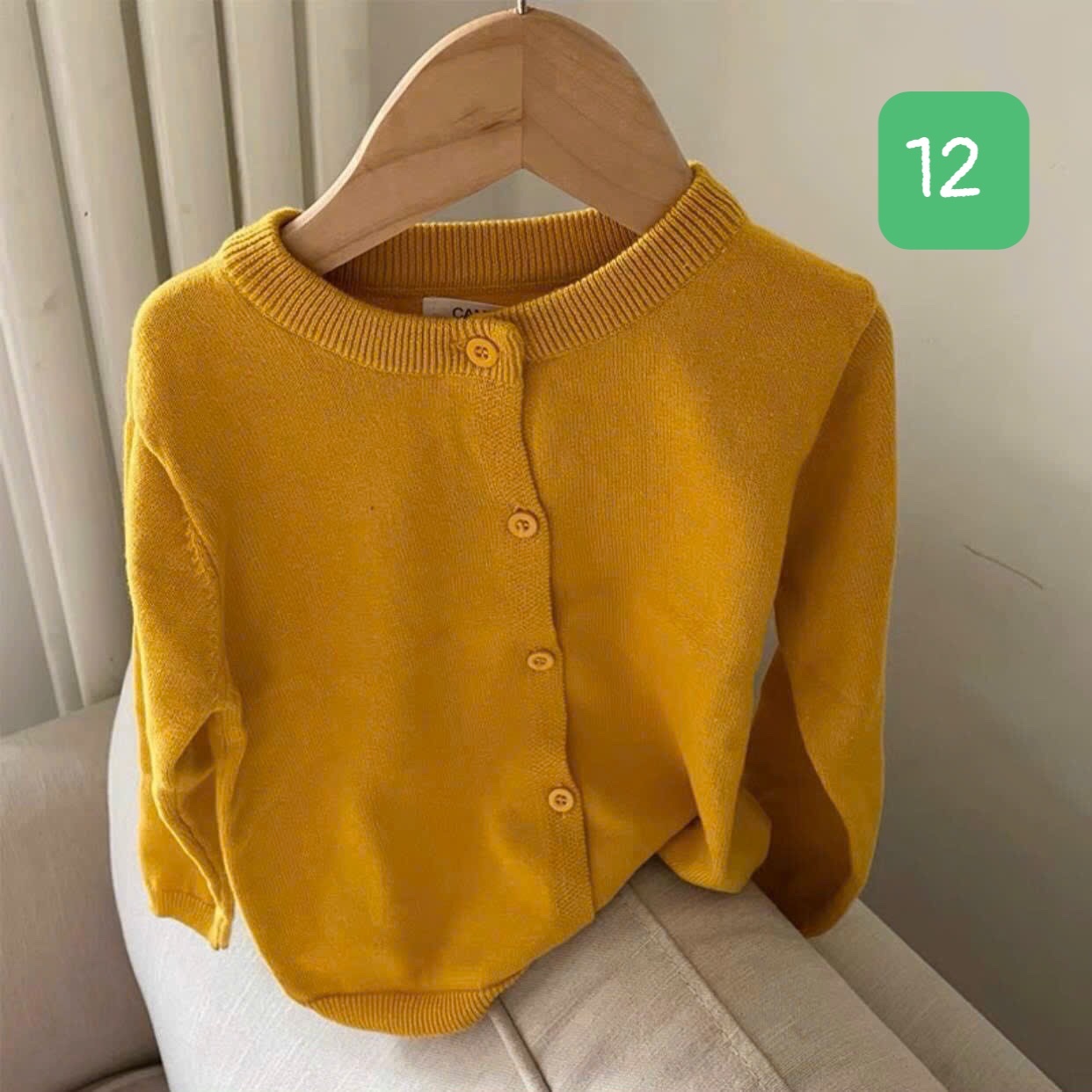 HA11111 - ÁO LEN CARDIGAN CAMPURE