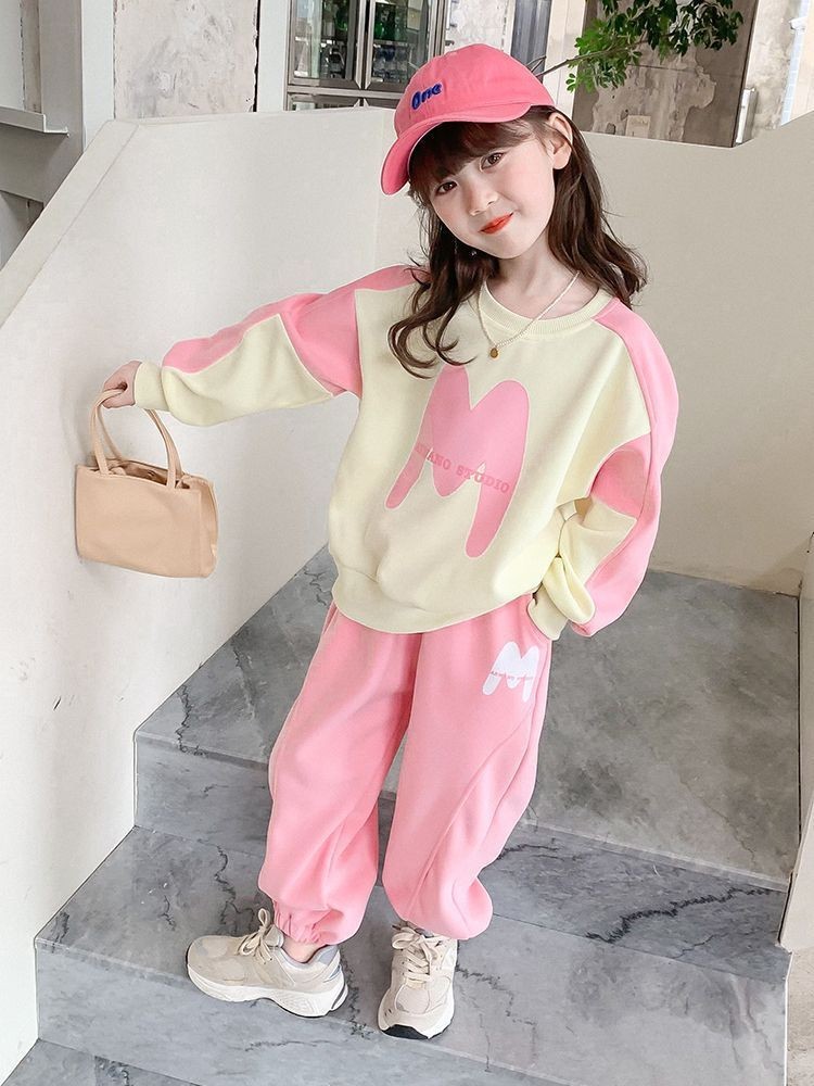 HH1687- BỘ BÉ GÁI HOẠ TIẾT CHỮ M
