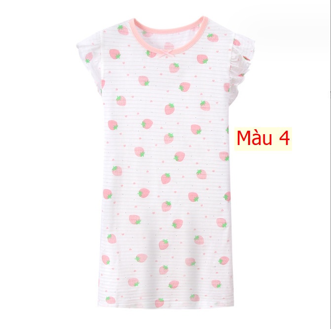 HH1984 - VÁY MAMDADKIDS BÉ GÁI TAY NGẮN
