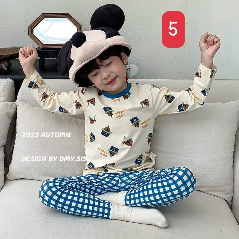 HH1982 - BỘ COTTON BÉ TRAI BÉ GÁI