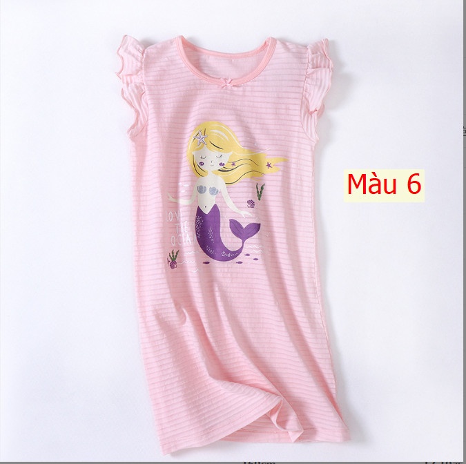 HH1984 - VÁY MAMDADKIDS BÉ GÁI TAY NGẮN