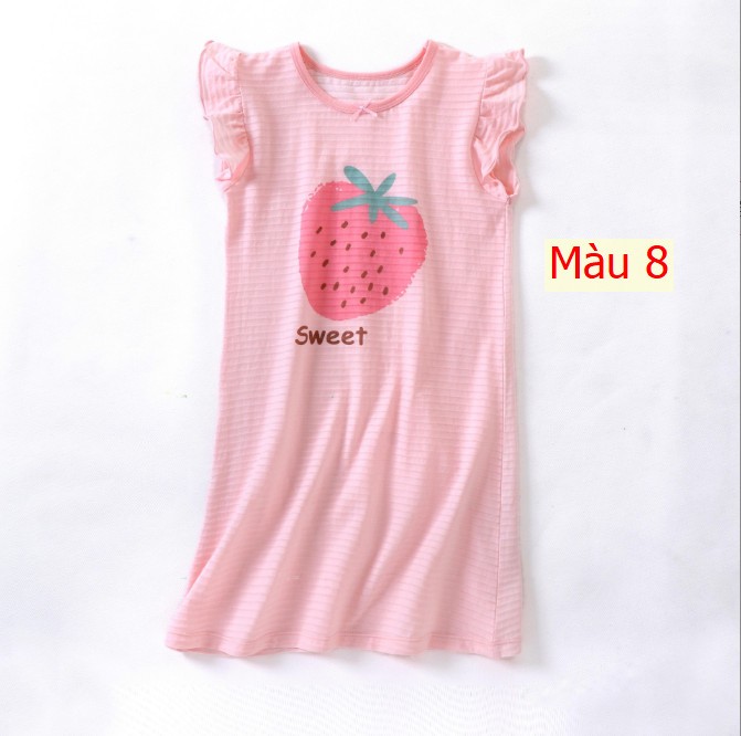 HH1984 - VÁY MAMDADKIDS BÉ GÁI TAY NGẮN