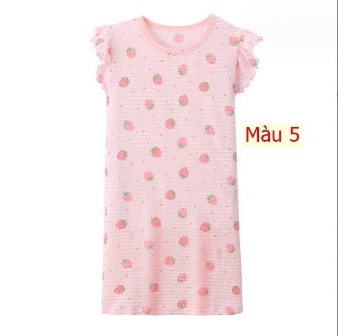 HH1984 - VÁY MAMDADKIDS BÉ GÁI TAY NGẮN