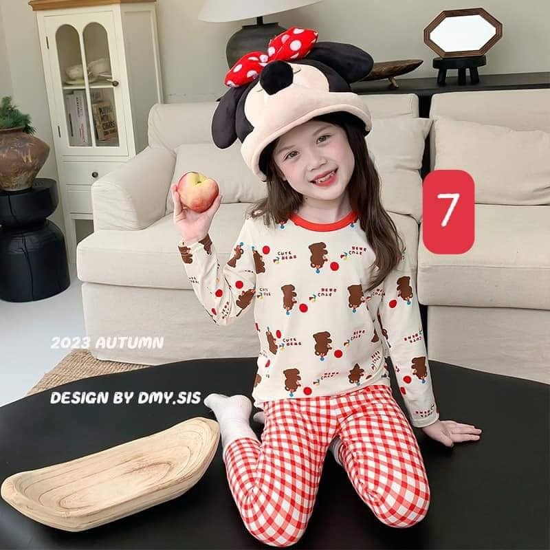 HH1982 - BỘ COTTON BÉ TRAI BÉ GÁI