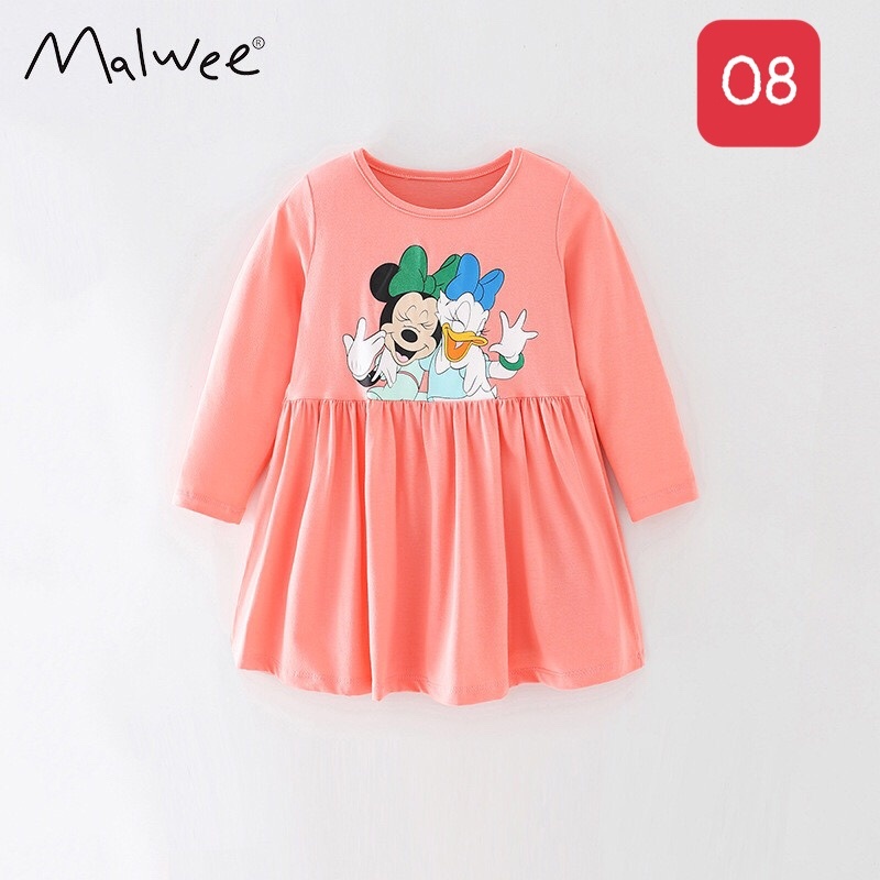 HA1981 - VÁY COTTON MALWEE BÉ GÁI