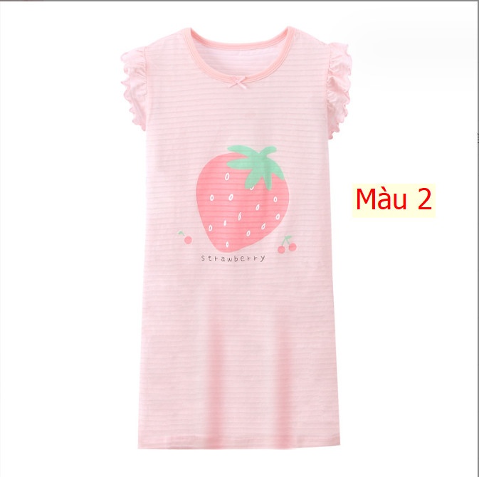 HH1984 - VÁY MAMDADKIDS BÉ GÁI TAY NGẮN