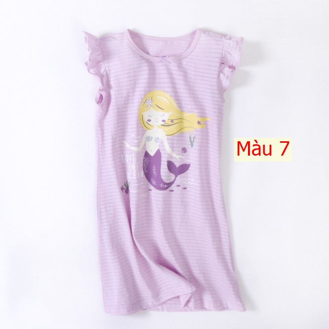 HH1984 - VÁY MAMDADKIDS BÉ GÁI TAY NGẮN