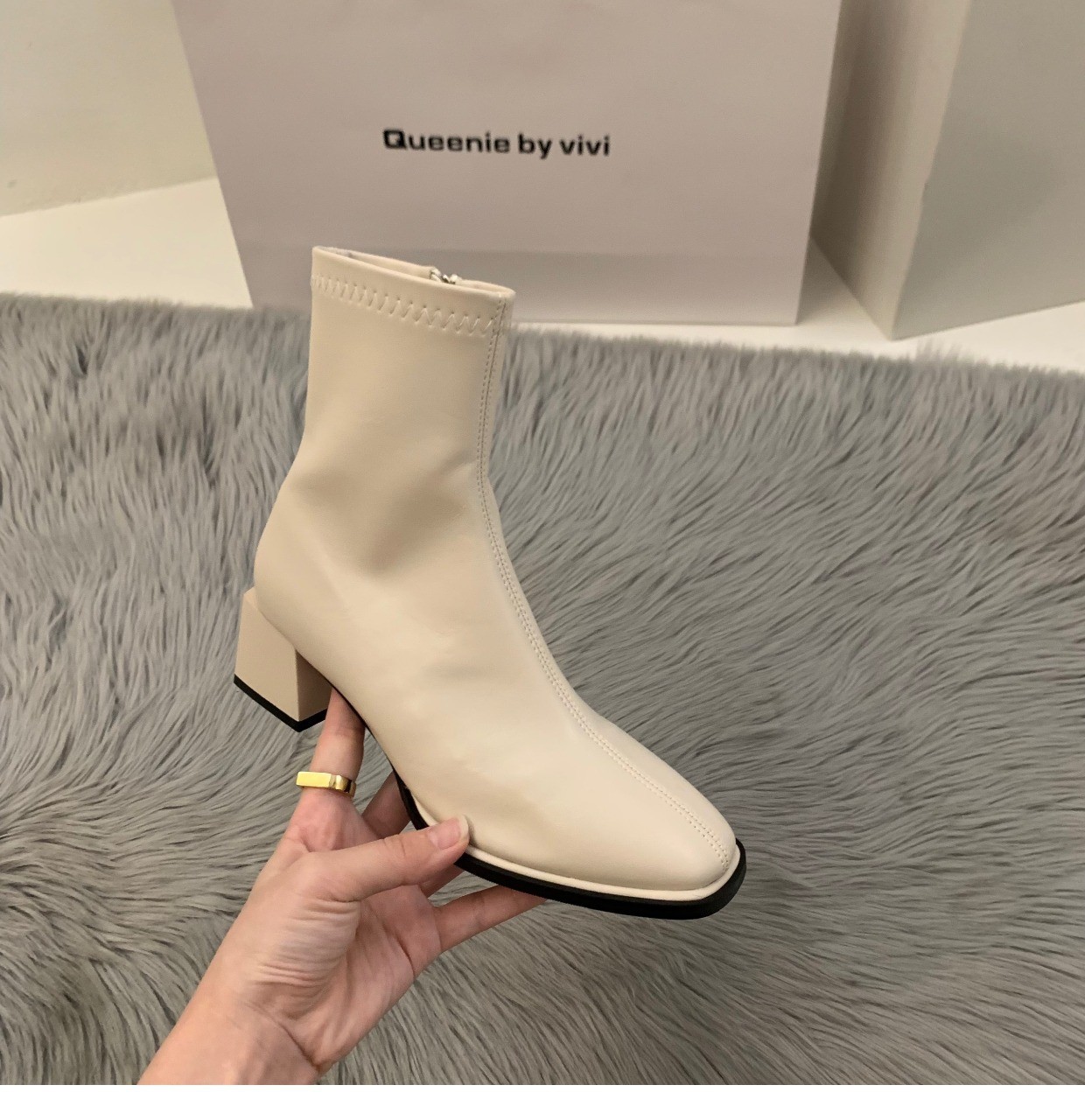 HA2181 - BOOT NỮ CỔ NGẮN
