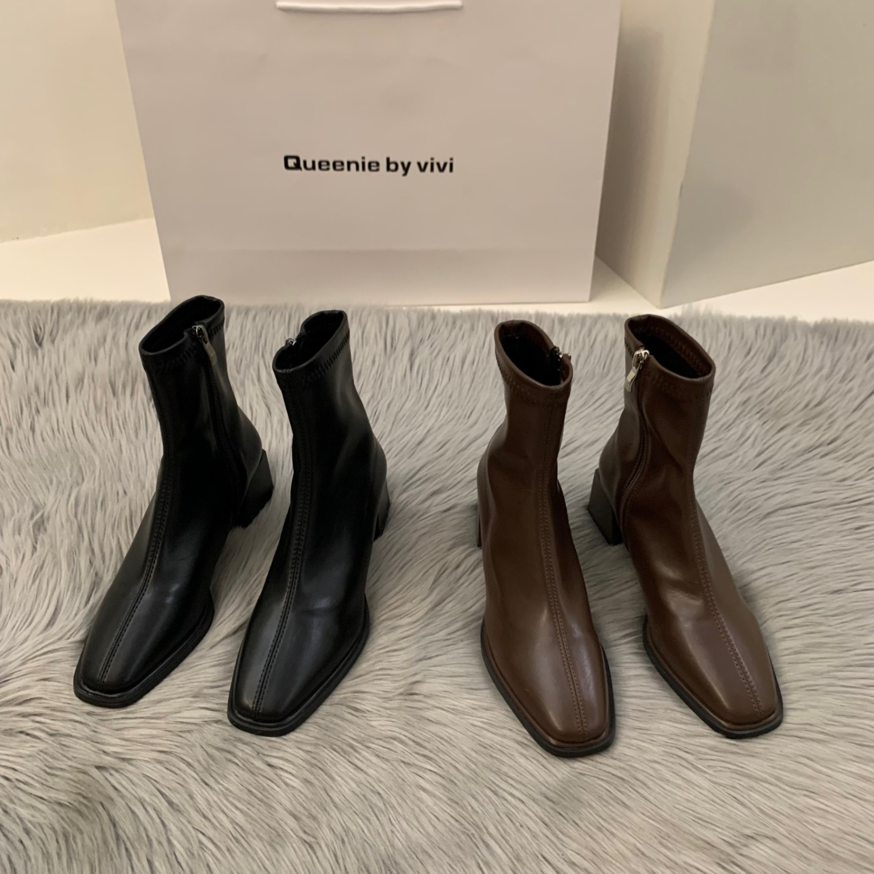 HA2181 - BOOT NỮ CỔ NGẮN