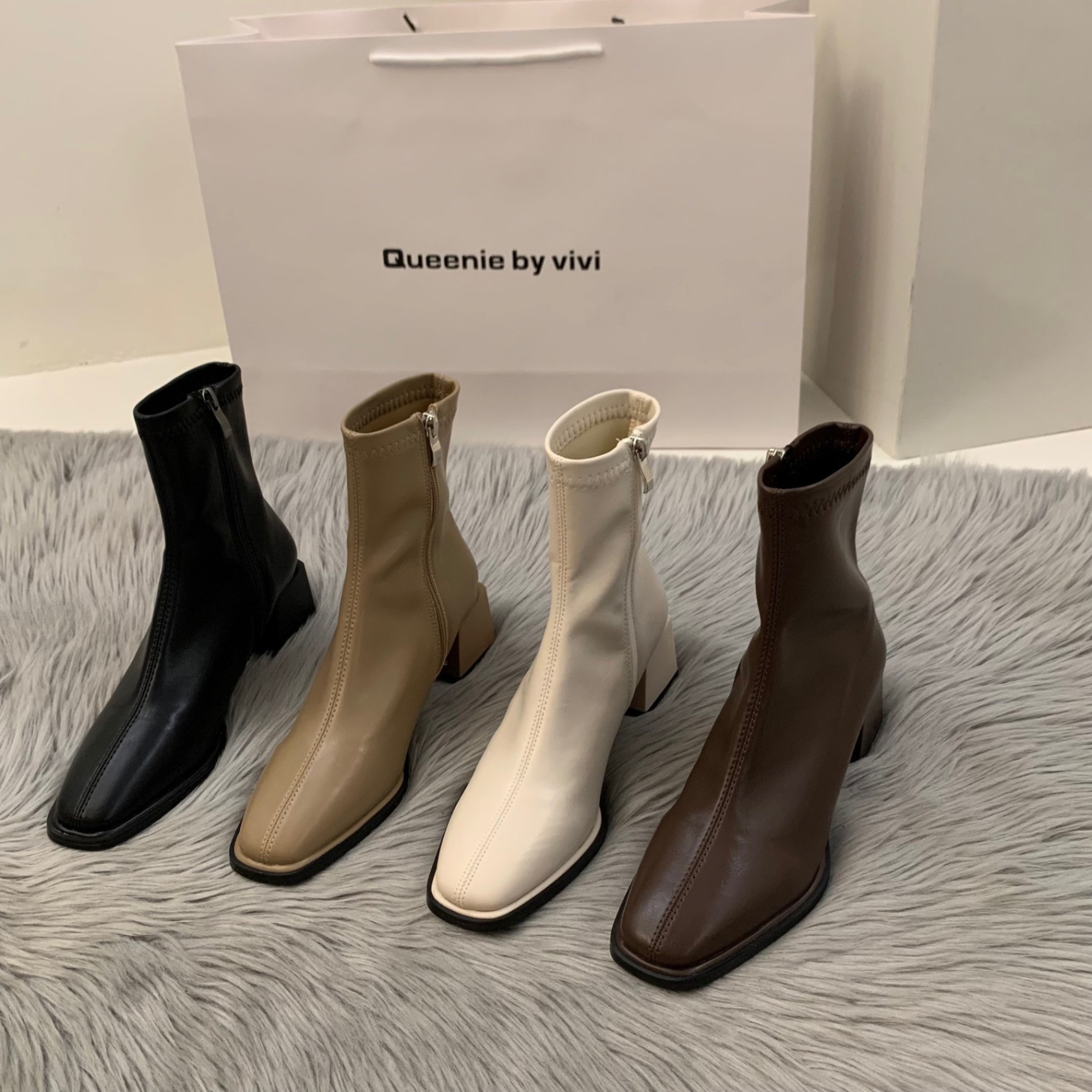 HA2181 - BOOT NỮ CỔ NGẮN