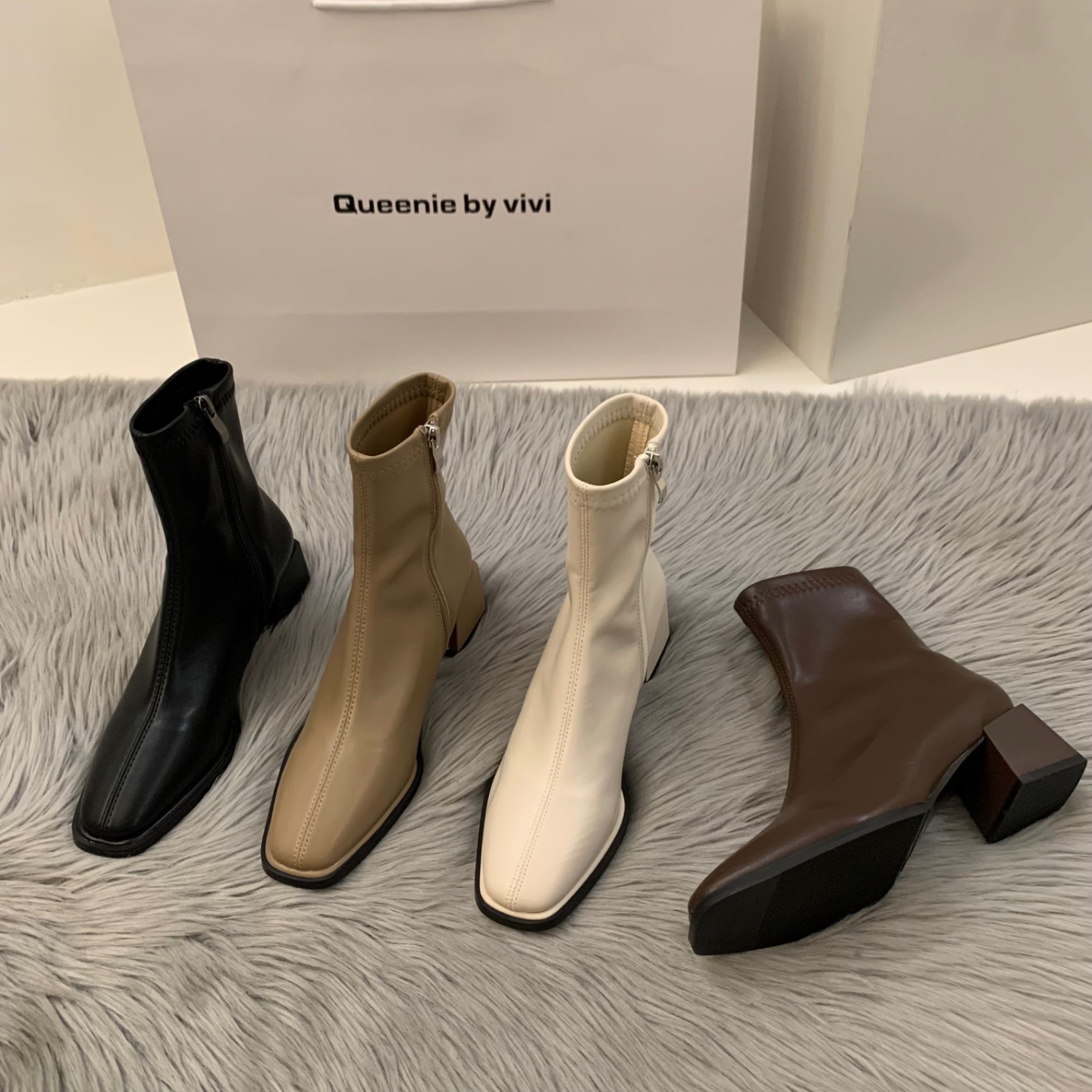 HA2181 - BOOT NỮ CỔ NGẮN