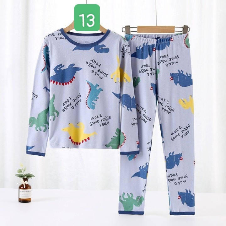 HA2381 - BỘ COTTON MẶC NHÀ MAMDADKIDS CHO BÉ