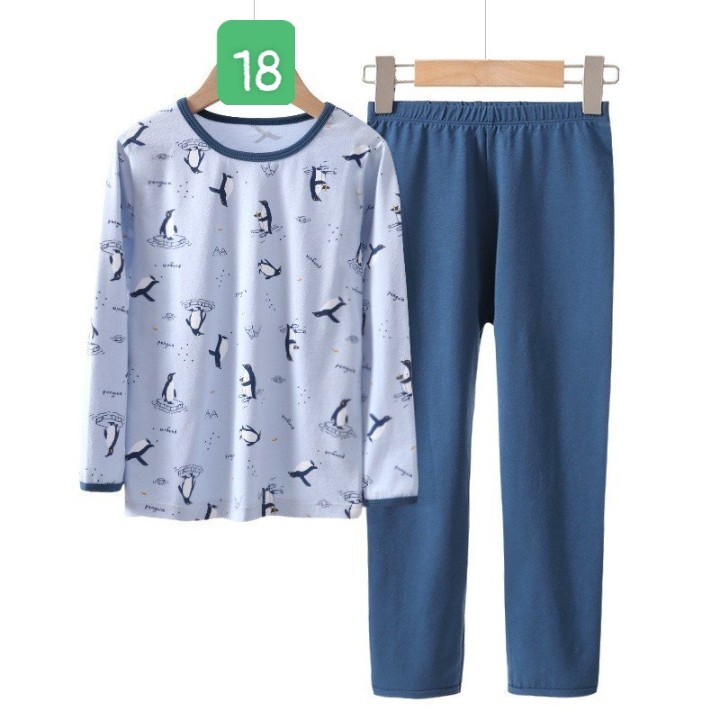 HA2381 - BỘ COTTON MẶC NHÀ MAMDADKIDS CHO BÉ