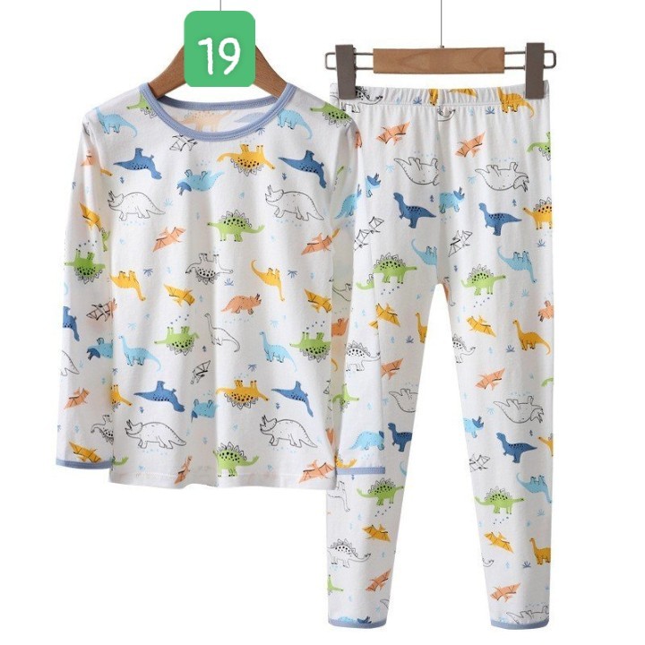 HA2381 - BỘ COTTON MẶC NHÀ MAMDADKIDS CHO BÉ