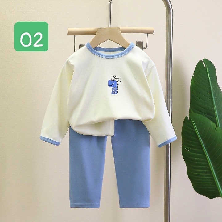 HA24106 - BỘ NỈ NHUNG TUYẾT CHO BÉ