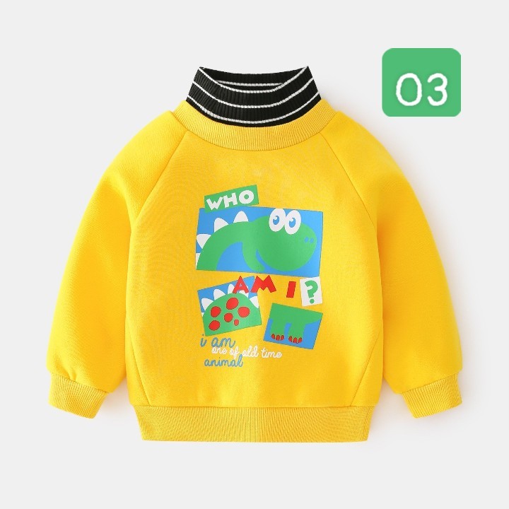 HA2685 - ÁO NỈ KHỦNG LONG WELLKIDS