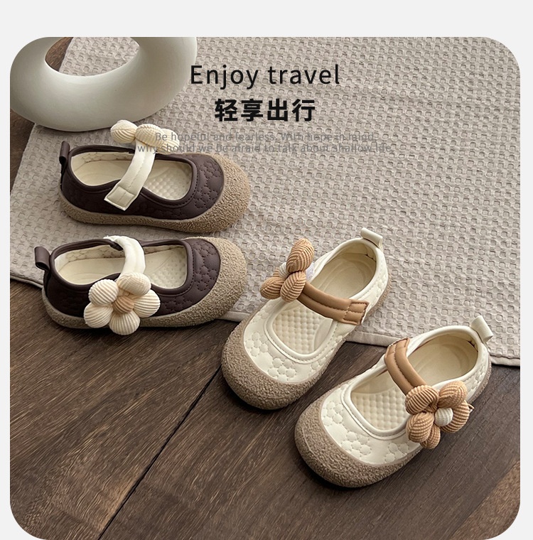 HA2684 - GIÀY BÚP BÊ HOA BÉ GÁI