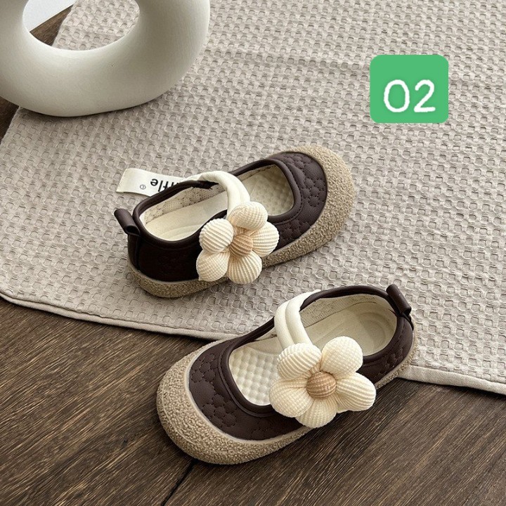 HA2684 - GIÀY BÚP BÊ HOA BÉ GÁI