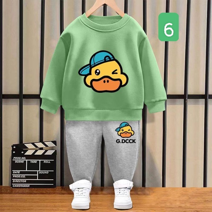 HA2881 - BỘ NỈ G-DUCK CHO BÉ