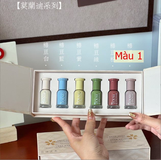 HH2982 - SET 6 LỌ SƠN MÓNG TAY OUM