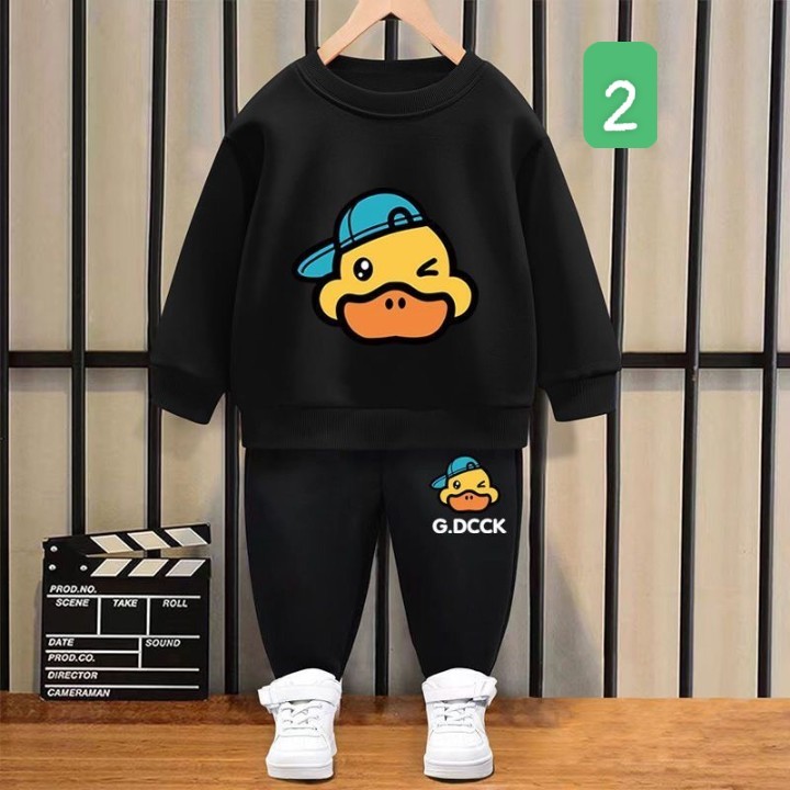 HA2881 - BỘ NỈ G-DUCK CHO BÉ