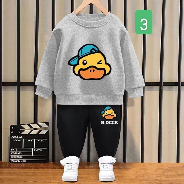 HA2881 - BỘ NỈ G-DUCK CHO BÉ