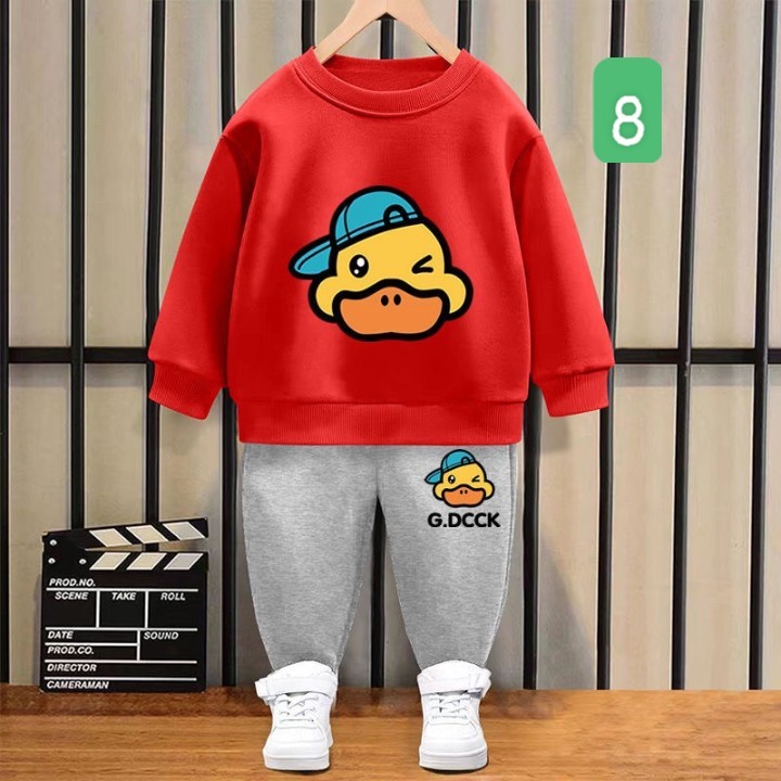 HA2881 - BỘ NỈ G-DUCK CHO BÉ