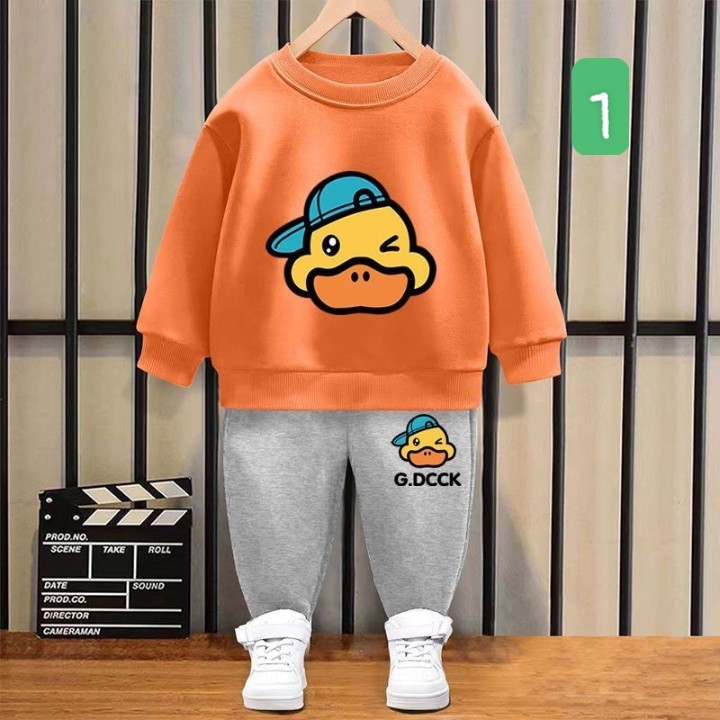 HA2881 - BỘ NỈ G-DUCK CHO BÉ