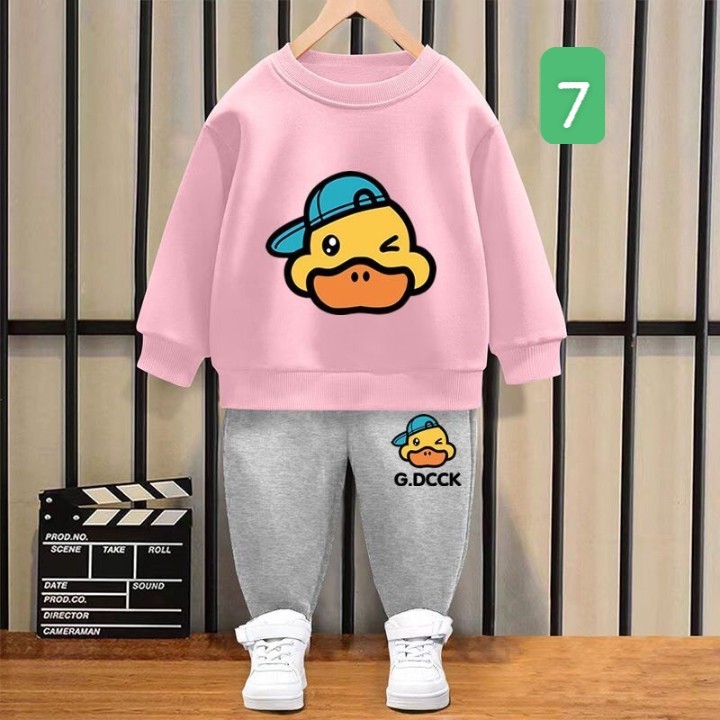 HA2881 - BỘ NỈ G-DUCK CHO BÉ