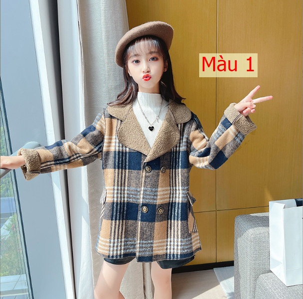 HH3087 - ❤️ ÁO DẠ BÉ GÁI