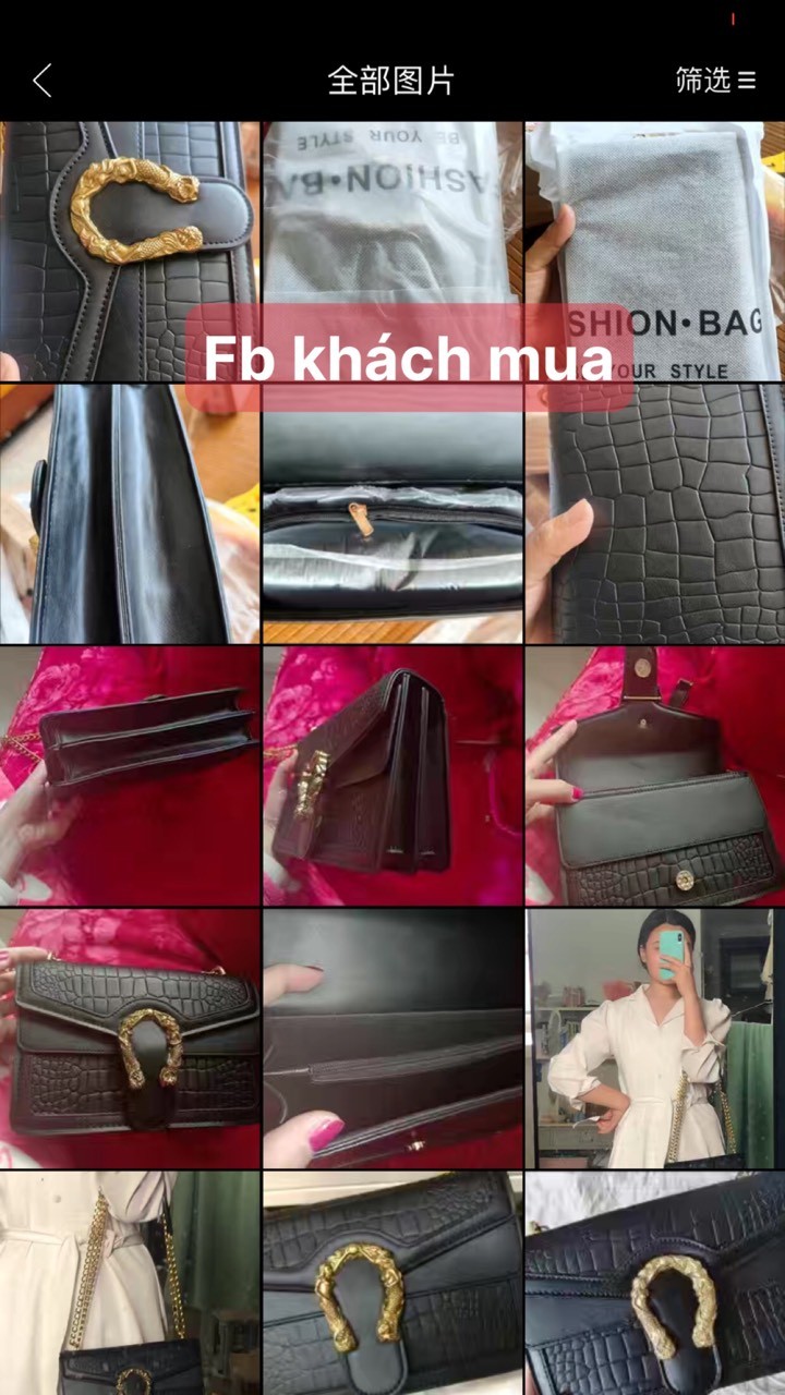 HA3085 - TÚI XÁCH NỮ VÂN CÁ SẤU