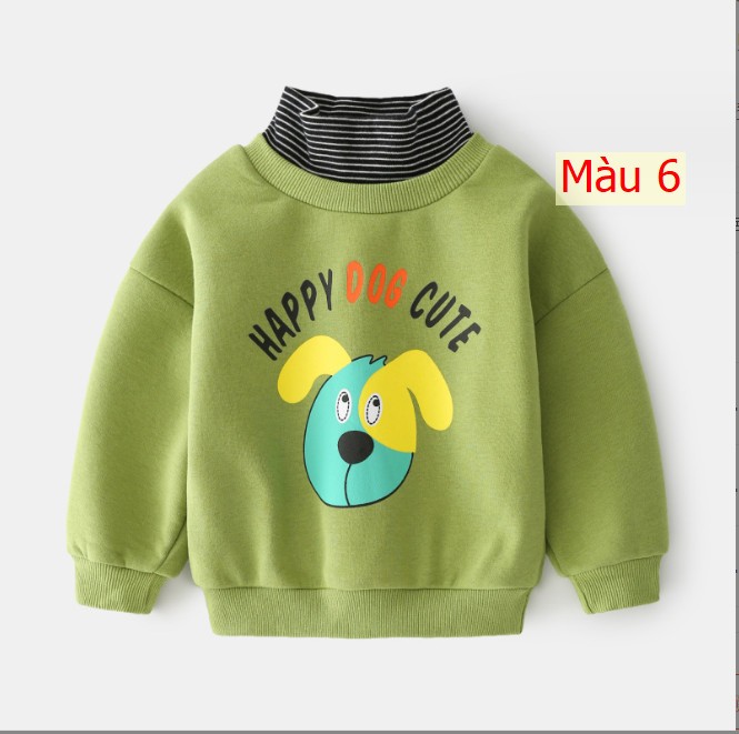 HH3183 - ÁO NỈ CỔ CAO CHÍNH HÃNG WAPPY