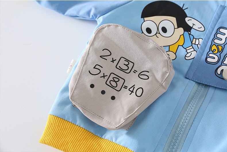 HH3185 - ÁO KHOÁC DOREAMON CHO BÉ IU