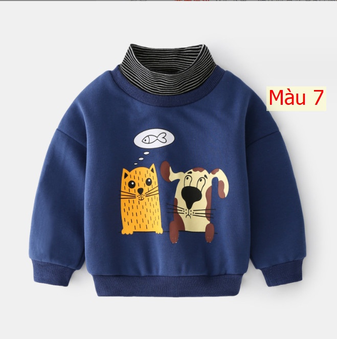 HH3183 - ÁO NỈ CỔ CAO CHÍNH HÃNG WAPPY