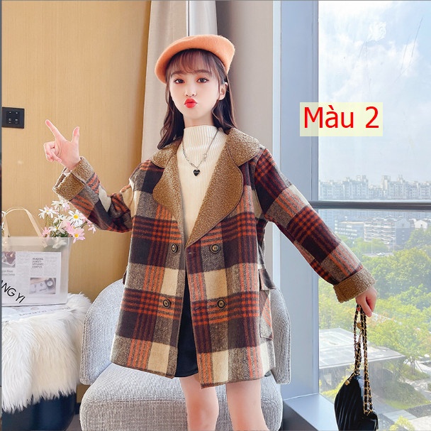 HH3087 - ❤️ ÁO DẠ BÉ GÁI