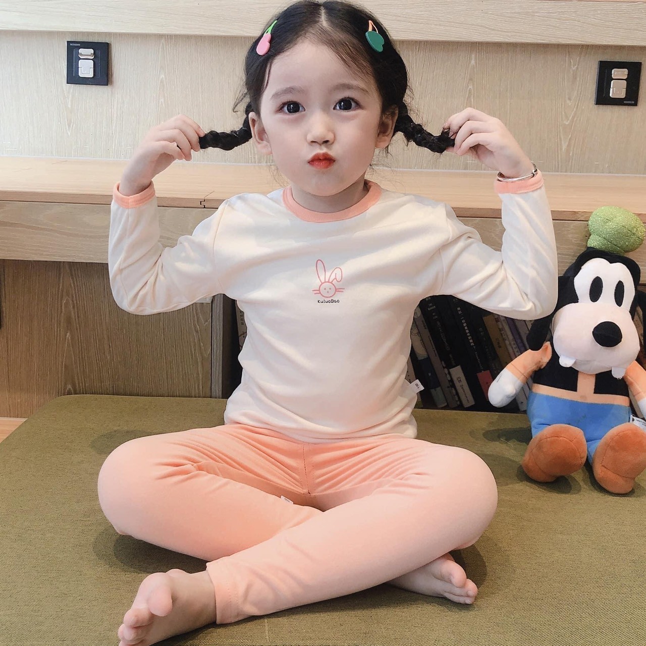 HA6104 - BỘ THU ĐÔNG DÀI TAY CHO BÉ