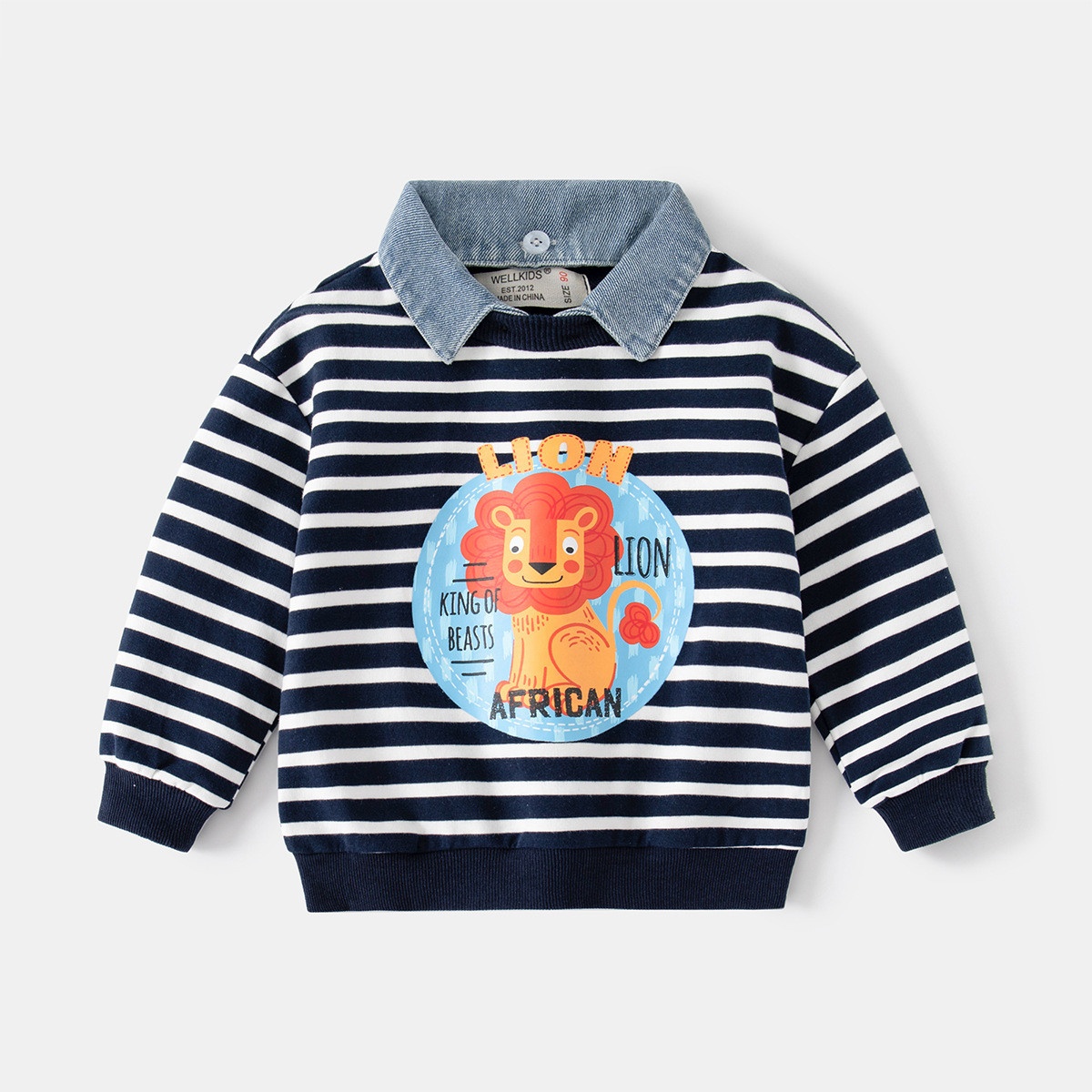 HH692 - ÁO POLO BÉ TRAI CHÍNH HÃNG WELLKIDS